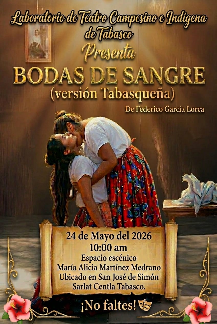 Actividad Cultural Comunitaria: Bodas de sangre